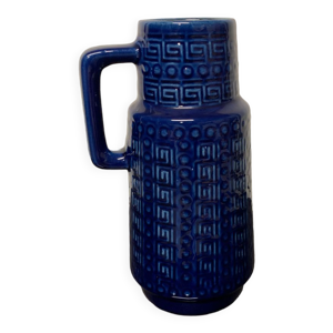 vase w.g. scheurich bleu