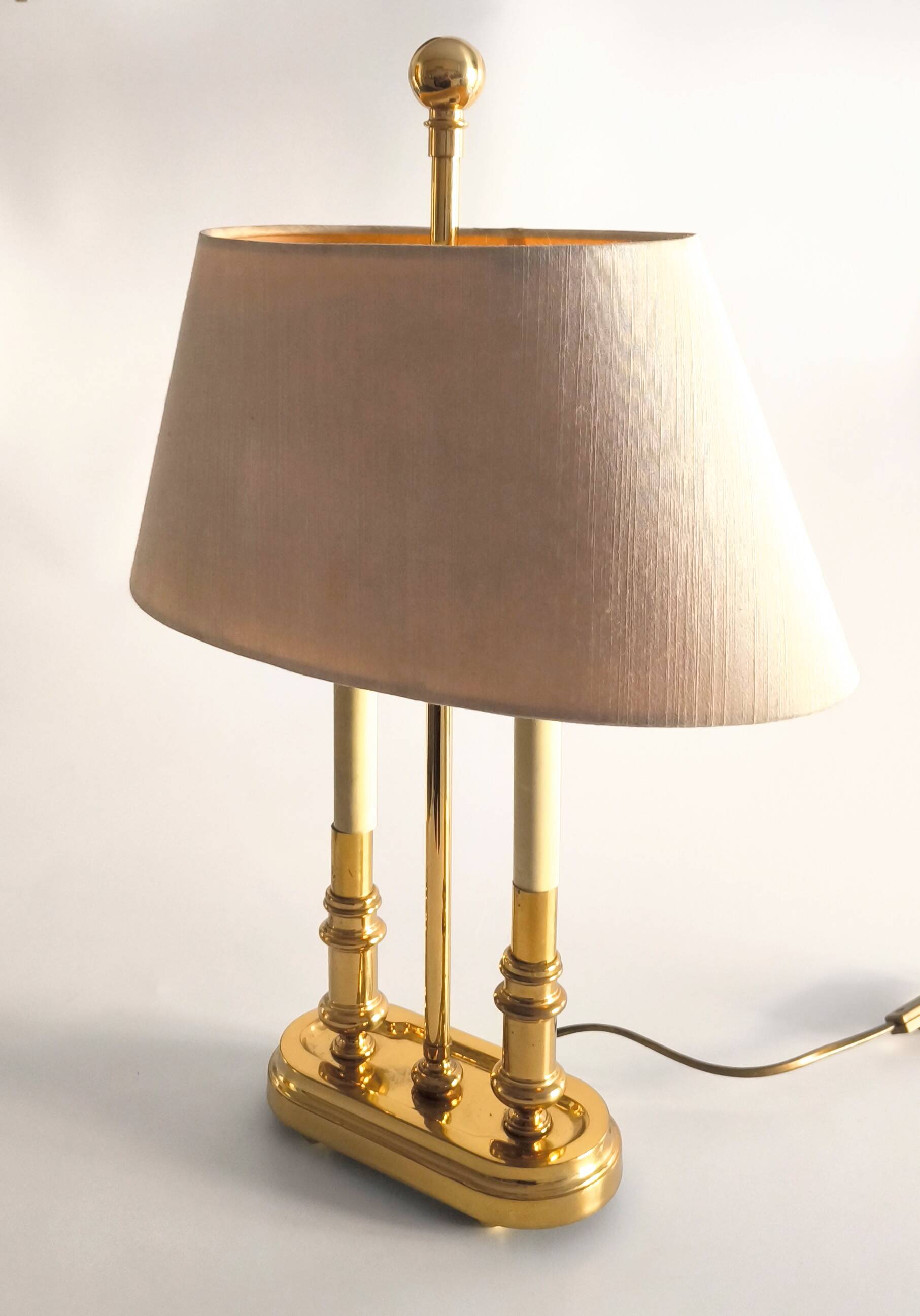 Grande lampe Bouillotte française  années 50
