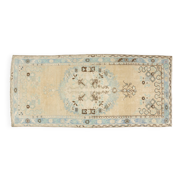 Small Antique Wool Carpet