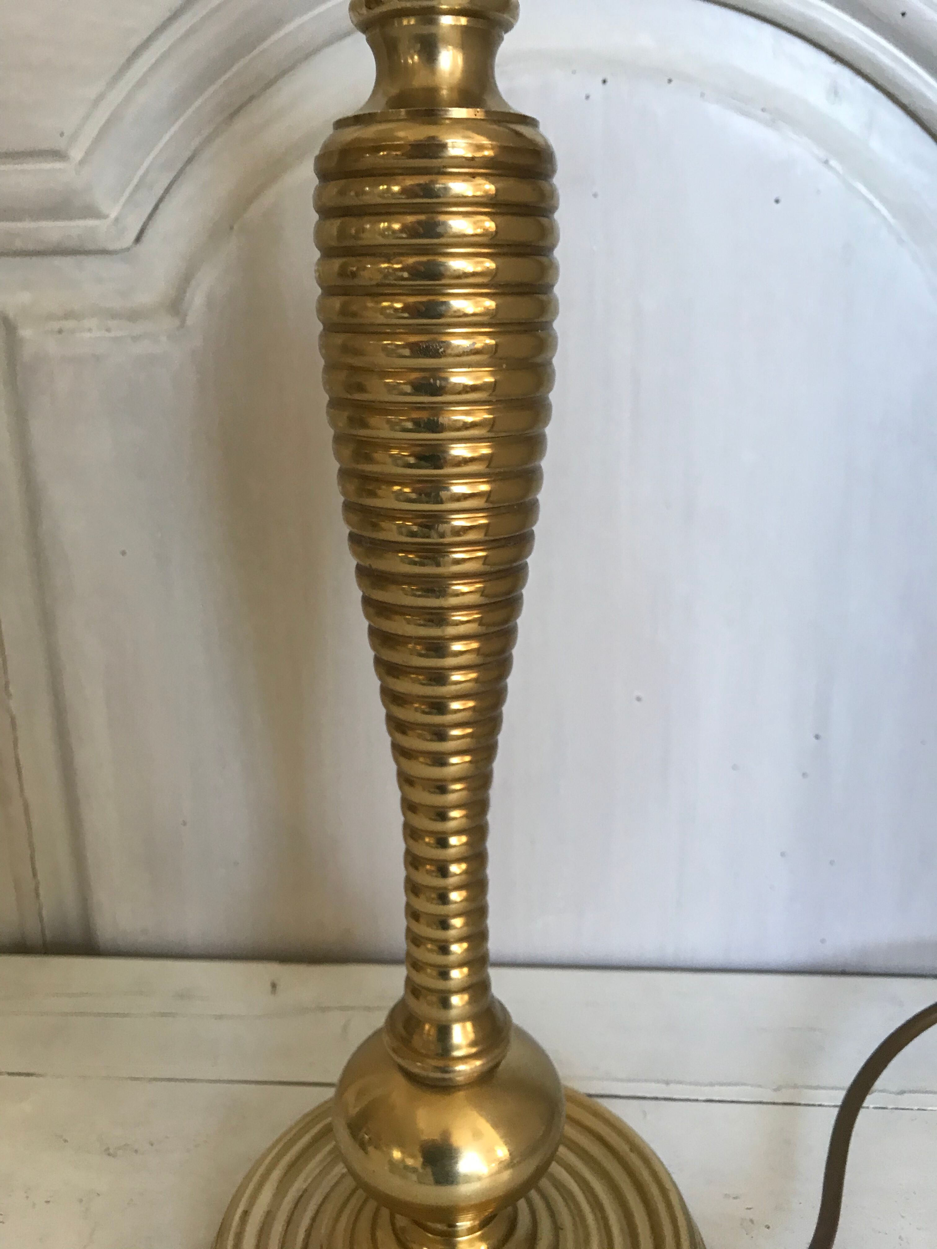 Brass lamp