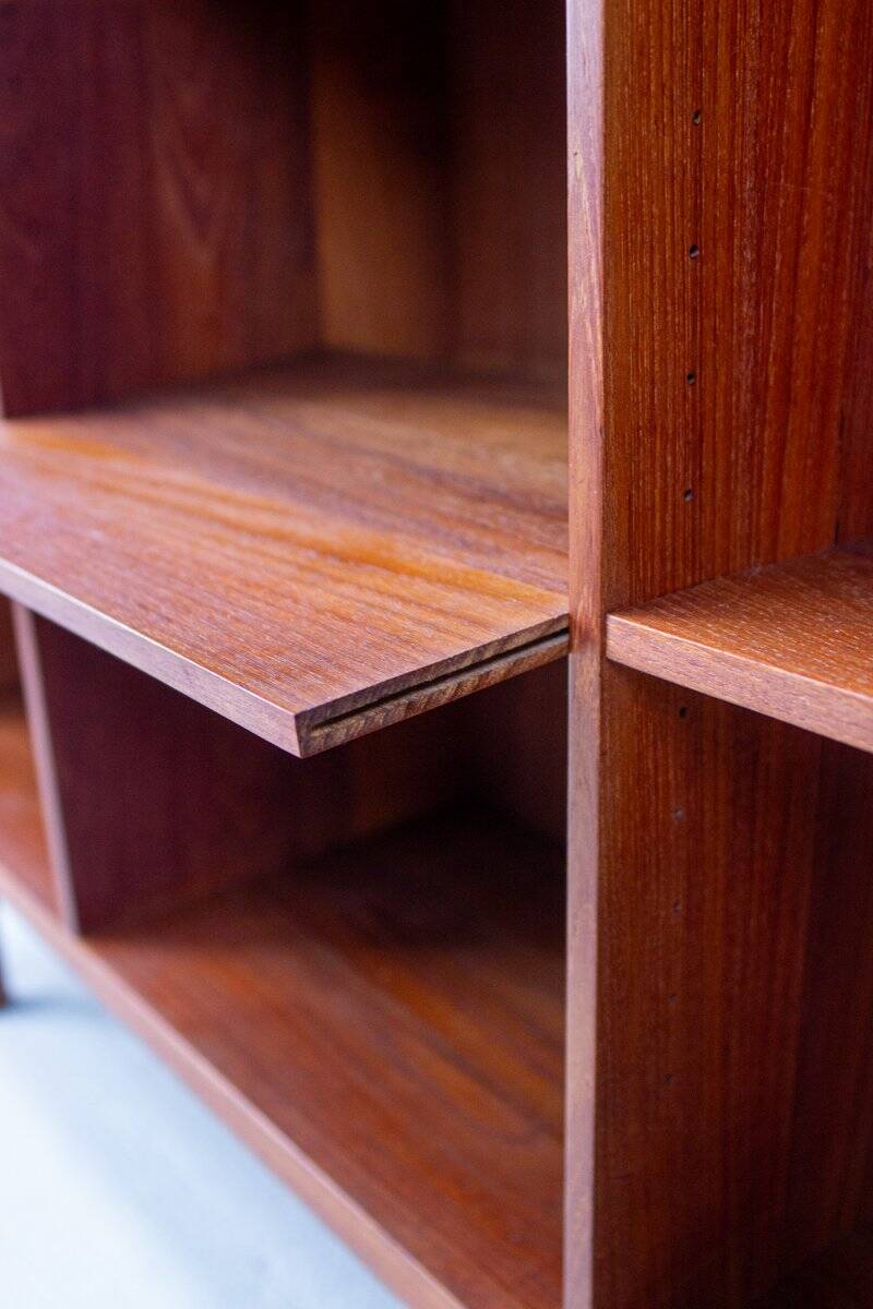 Vintage Teak Bookcase by Peter Hvidt, Denmark, 1960s