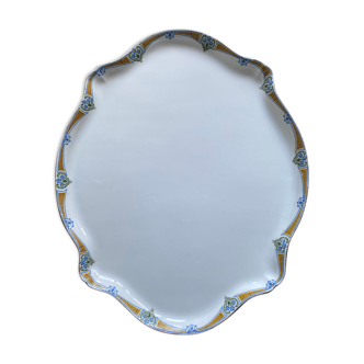 Limoges porcelain top "Forget-me-nots" old