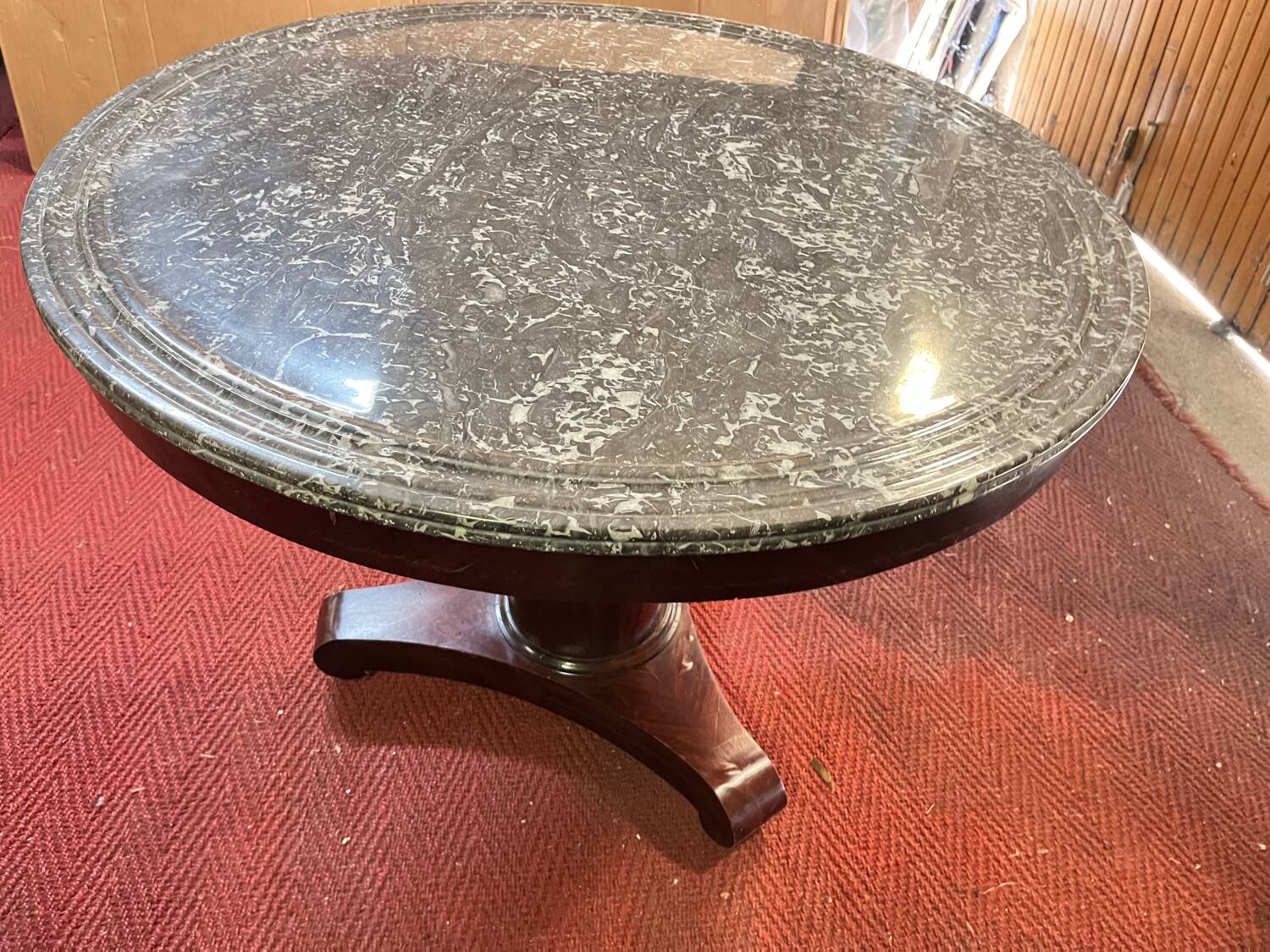 Empire pedestal table