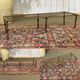 English brass footrest for fireplace from the late 19th century.