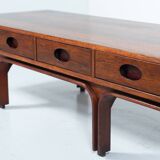 Mid-Century Gianfranco Frattini, wooden Coffee Table for Bernini, Italy