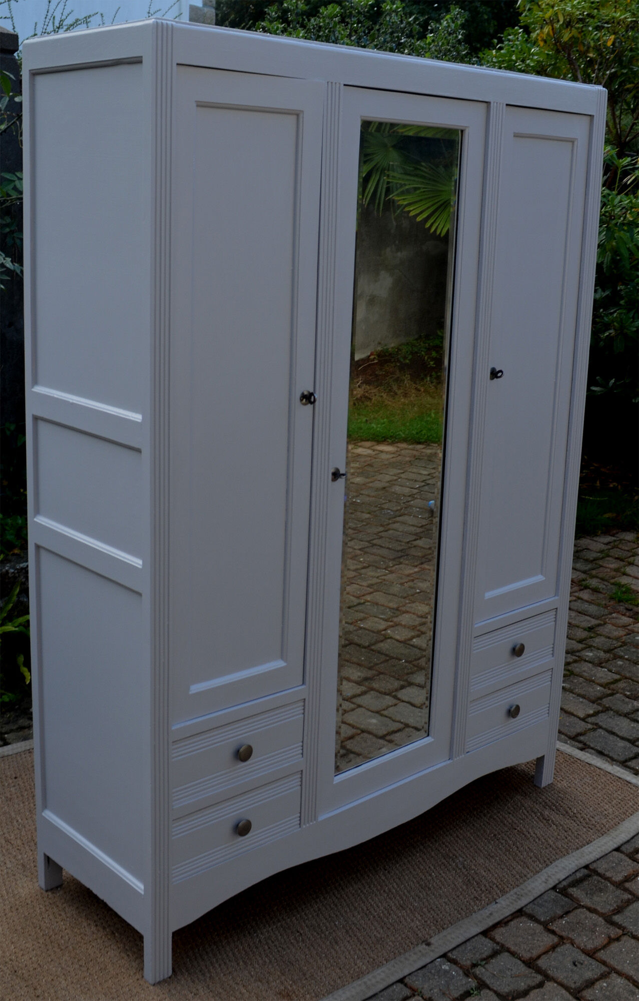Painted wardrobe