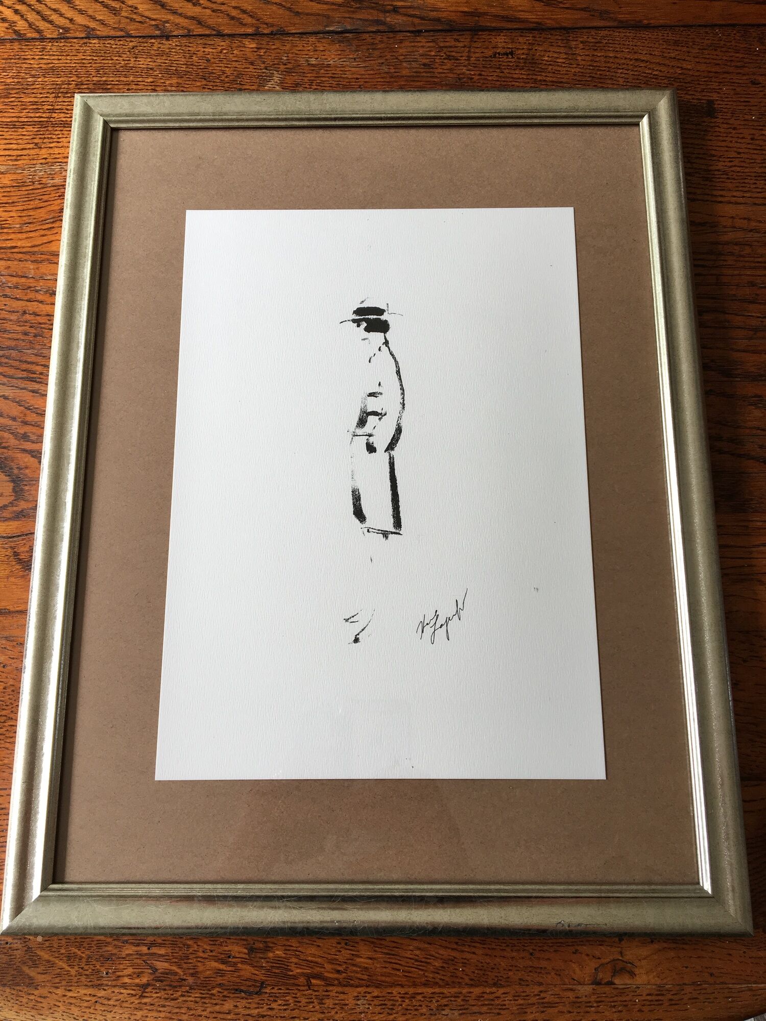 Chanel: pretty illustration/draw/framed fashion sketch.