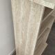 Travertine TV cabinet shelf from the 70s