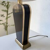 Diderot Sarco black and gold lacquered table lamp