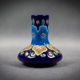 Vase miniature en émaux de Longwy – Style Art Déco