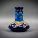 Miniature vase in Longwy enamels – Art Deco style
