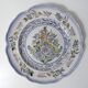 Flat plate signed Taillandier Rochefort en Terre