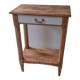 Country chic console side table