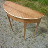 half-moon console