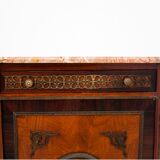 Inlayed cabinet commode, Italy, 1860s