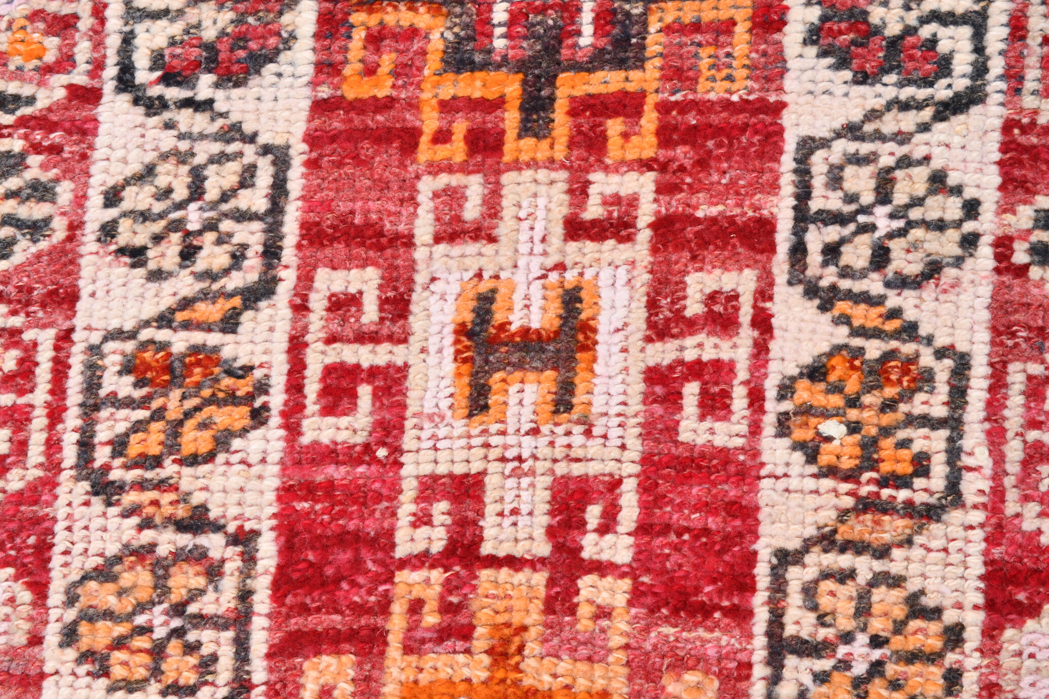 2x12 Vintage Long Runner Rug, 74x354Cm