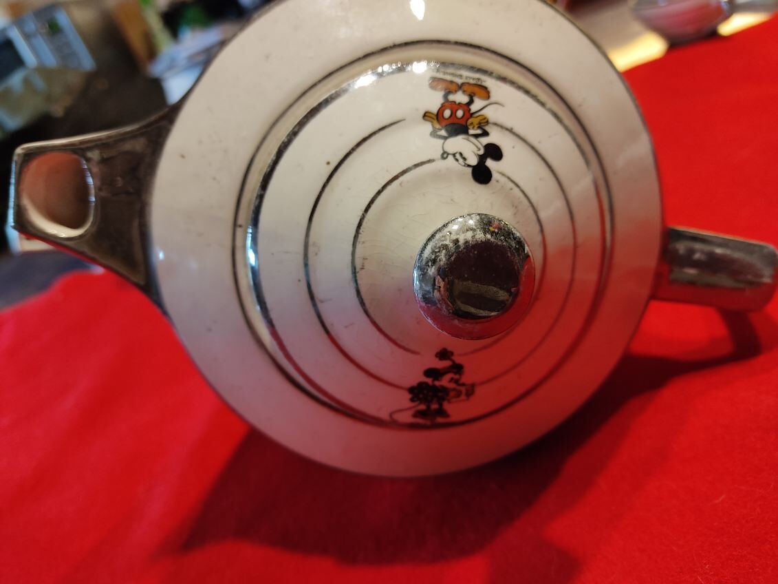 Mickey and Minnie Art Deco Coffee Service 1928