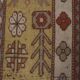 Tapis Oushak turc vintage