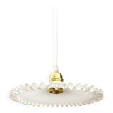 Crenellated opaline suspension