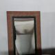 Mirror with terracotta frame