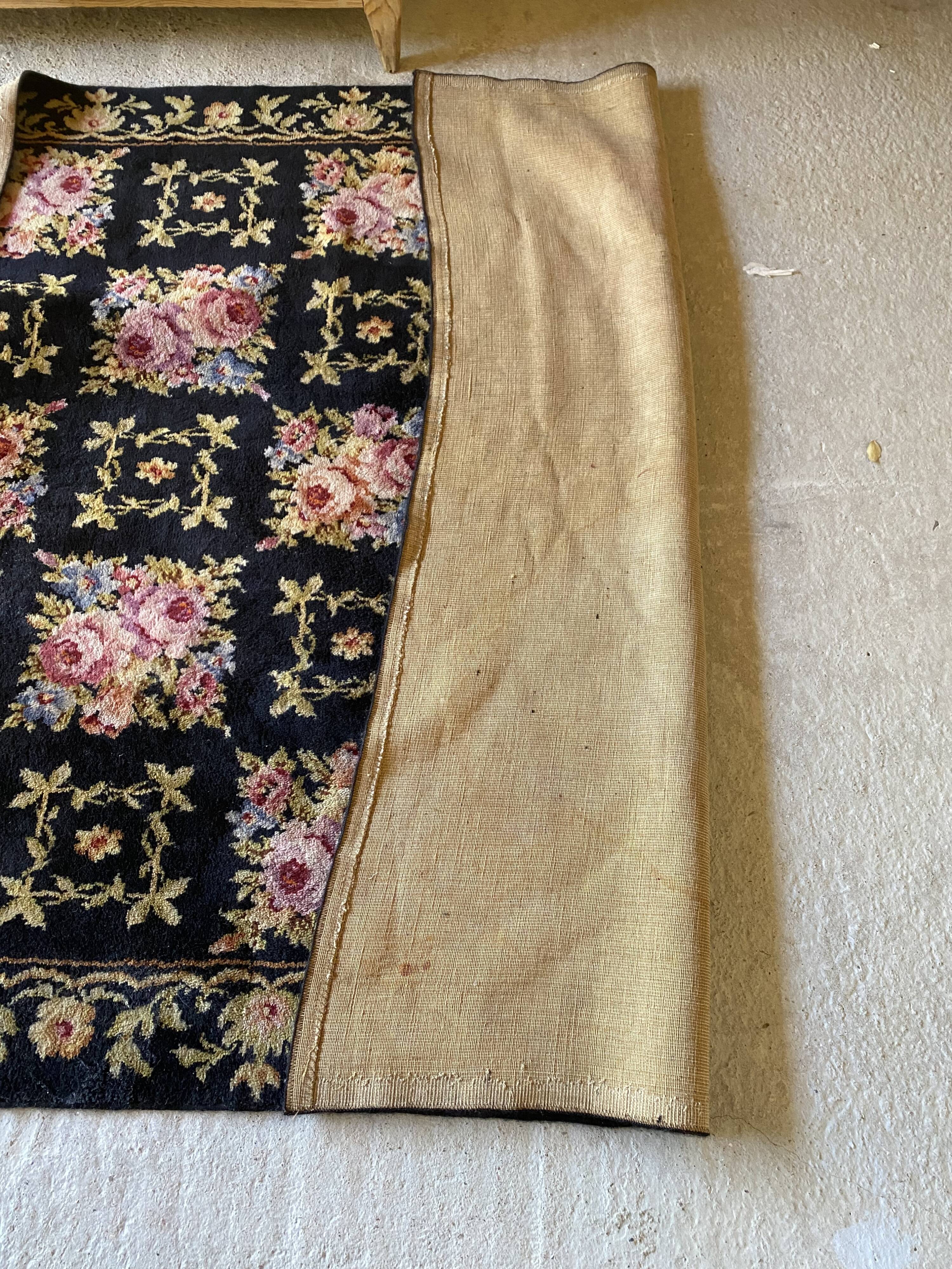 Vintage flower carpets 350x165cm