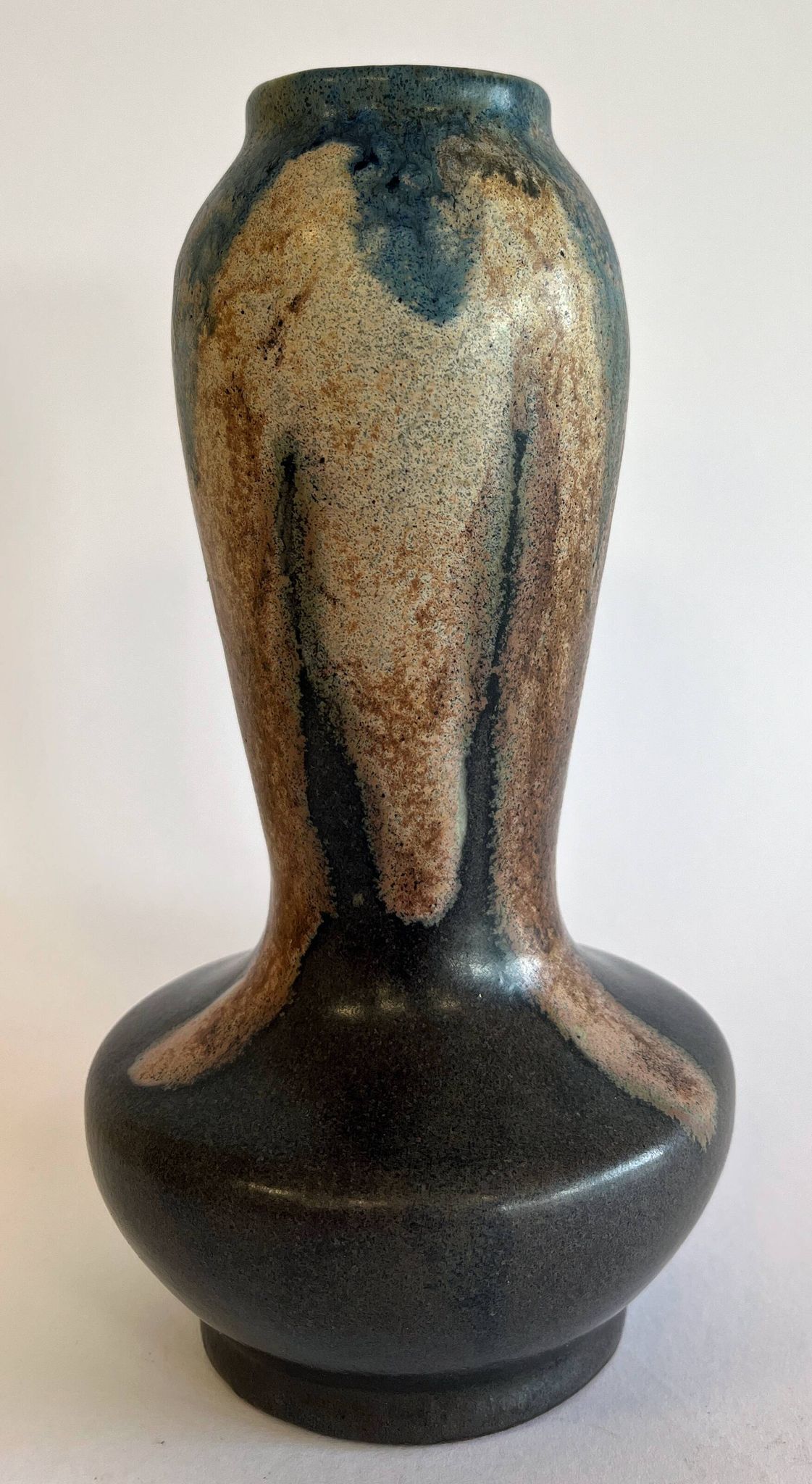 Puisaye ceramic vase signed Alfred Lebret (1871-1955) circa 1920