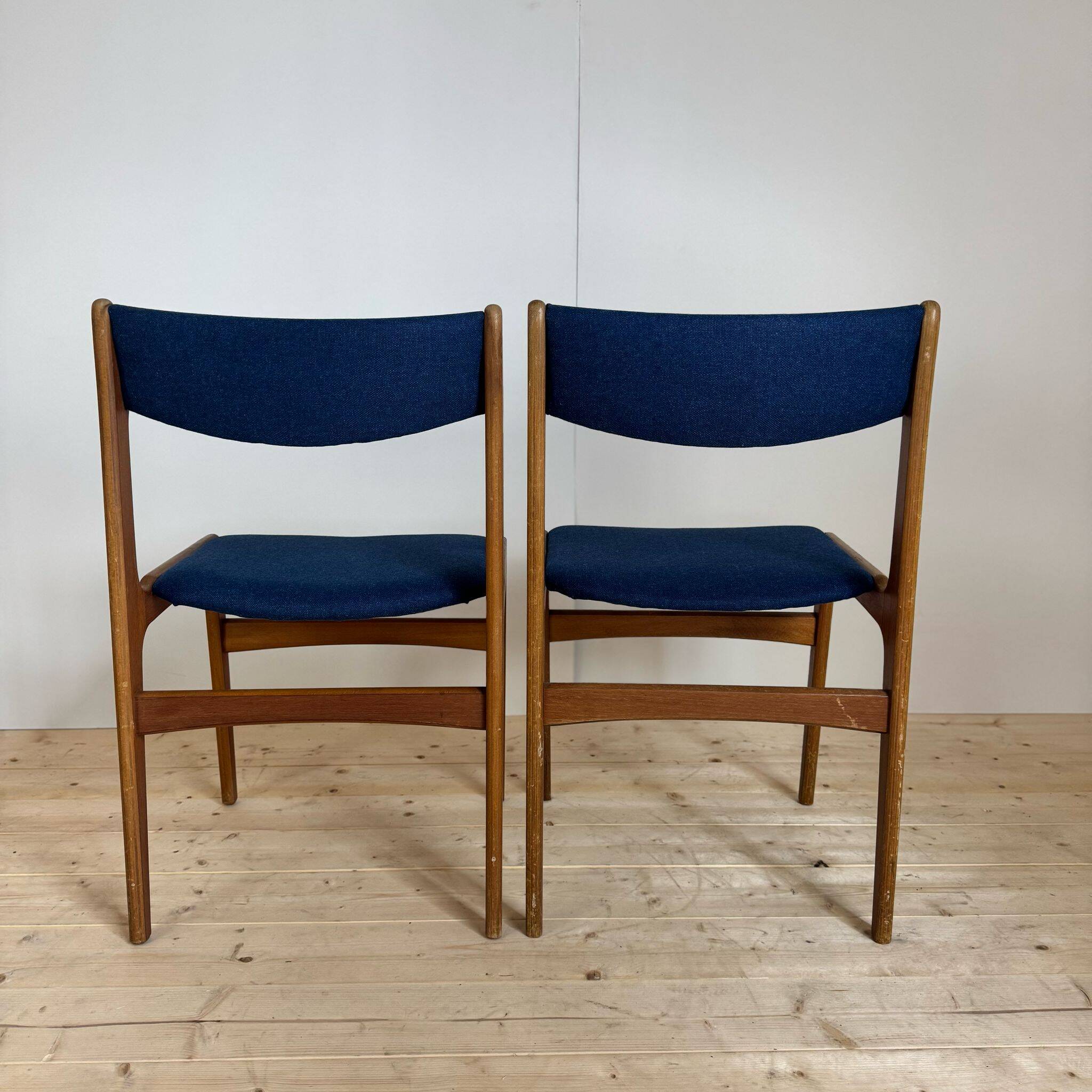 Set of six vintage chairs, Denmark, 1960s