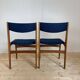 Set of six vintage chairs, Denmark, 1960s