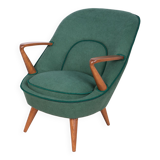 Model 345 Armchair by Janina Jędrychowicz & Konrad Racinowski for Poznan Furniture Factory, 1950s