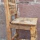 Antique wooden chair.
