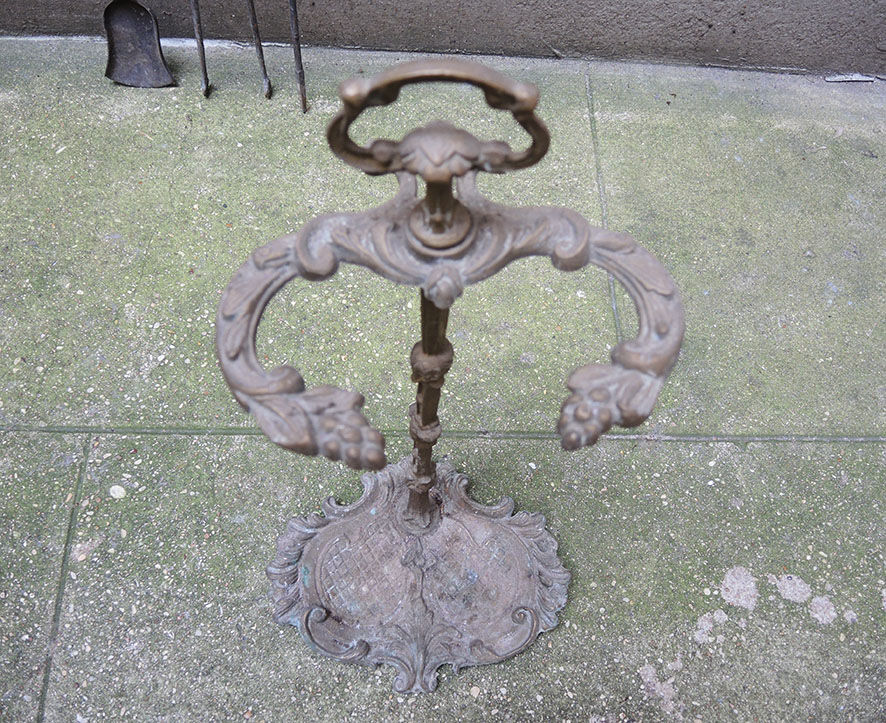 Former chimney servant 3 brass accessories
