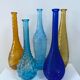 Suite de 5 carafes Empoli Italie des années 50/60