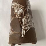 Vintage signed terracotta vase