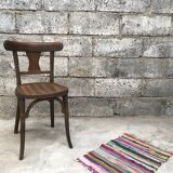 Chaise bistrot en bois Baumann de 1920