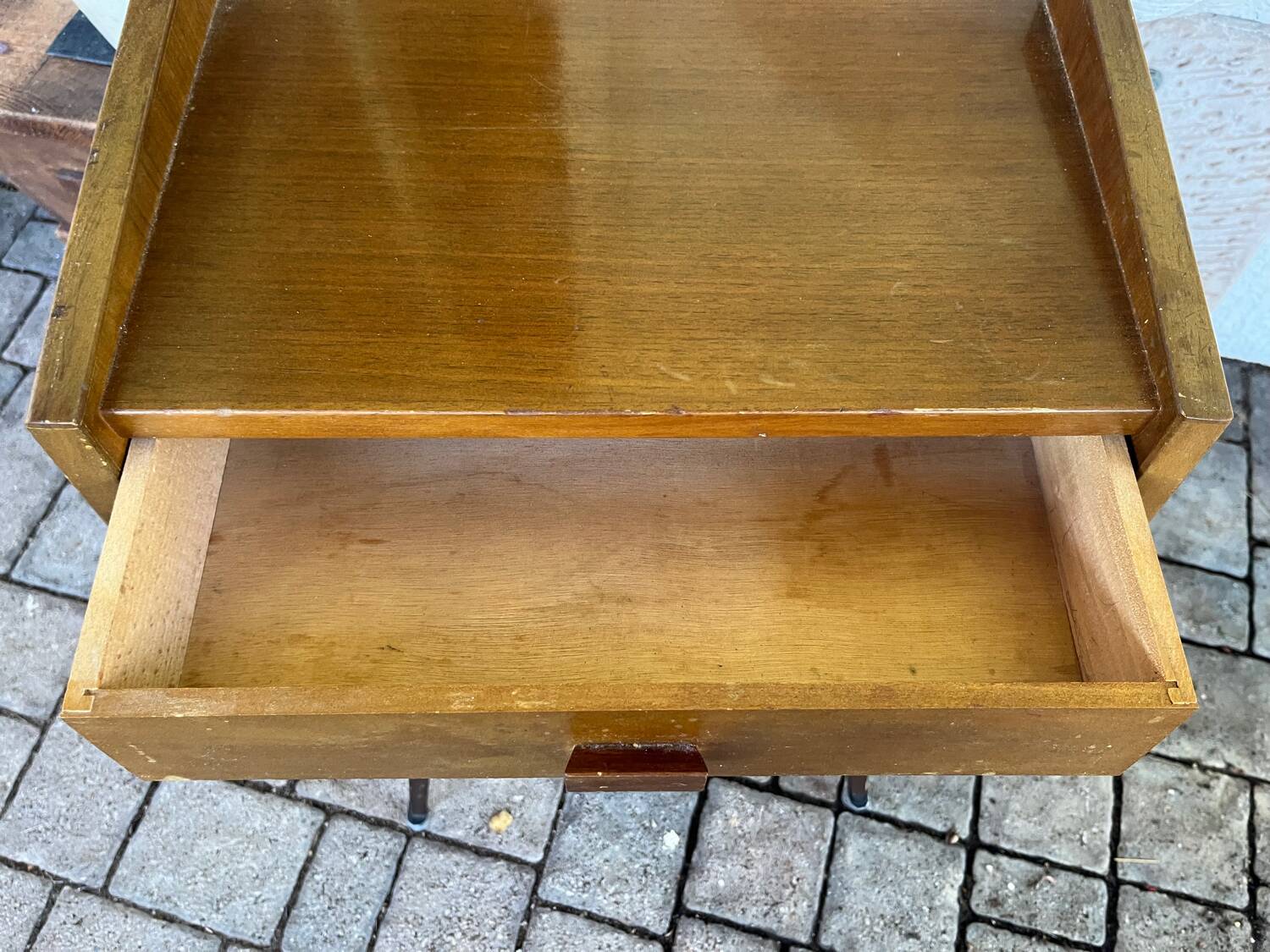 Vintage bedside table