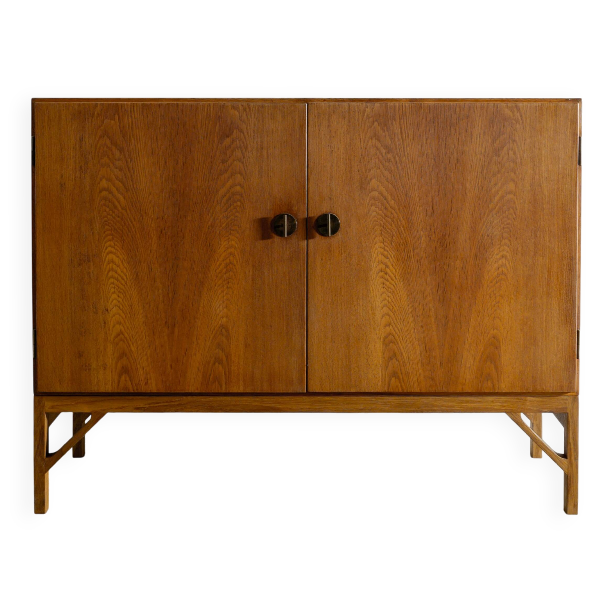 Vintage Danish Mid Century Wooden "232" Sideboard by Børge Mogensen, 1960s