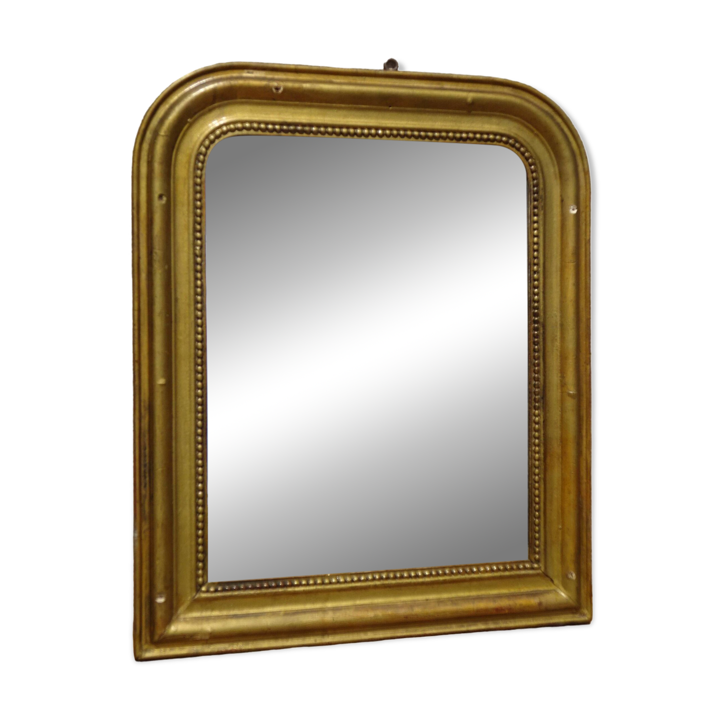 Antique gilded mirror, Louis Philippe, 45x54cm