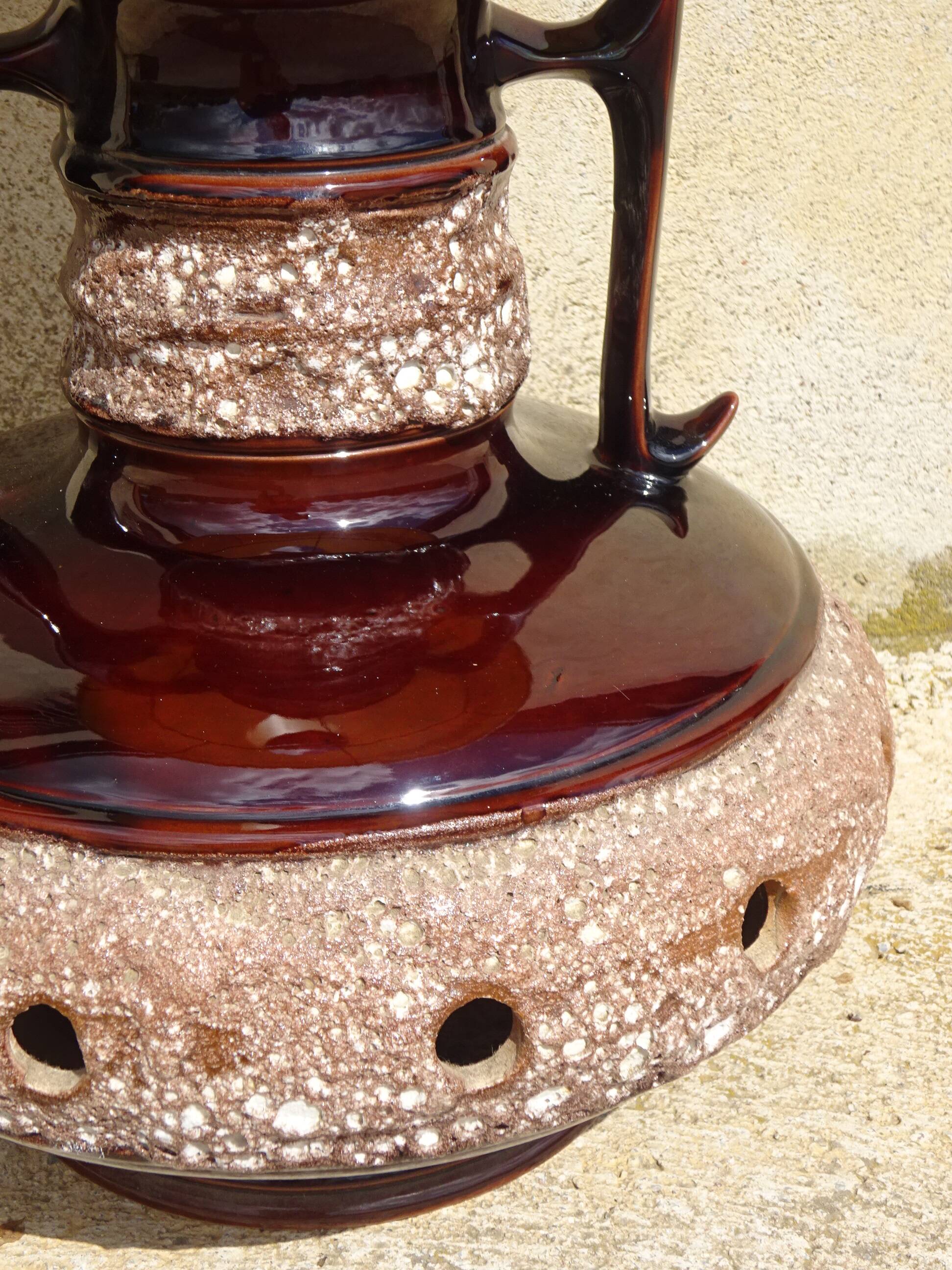Grande lampe de sol, modèle vintage 132 cm de hauteur