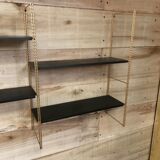 Wall shelf string vintage 60