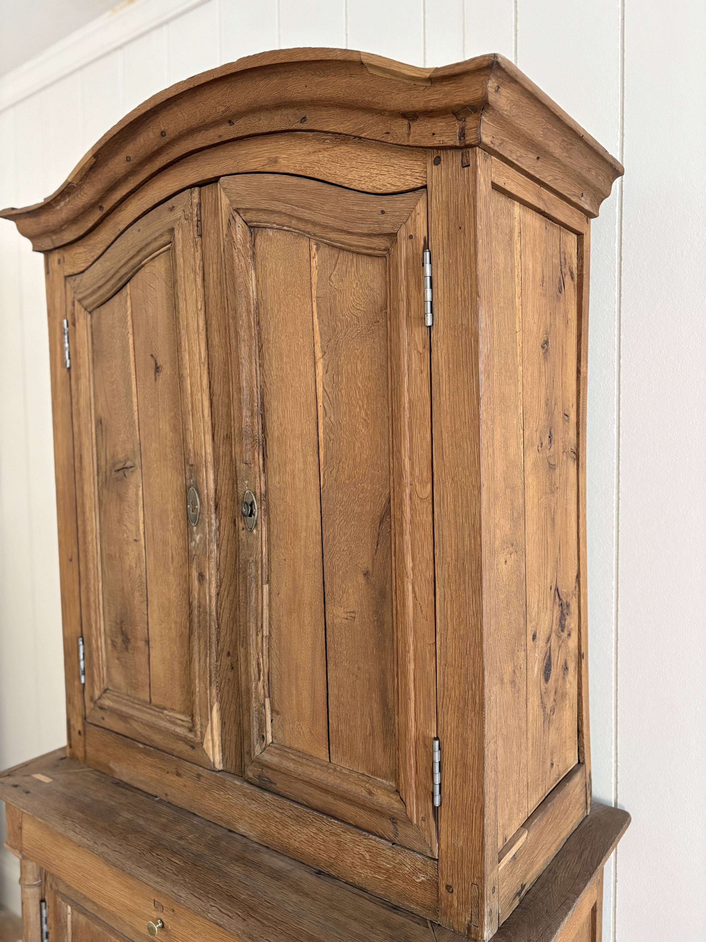 Antique solid oak dresser