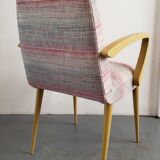 Vintage pink armchair