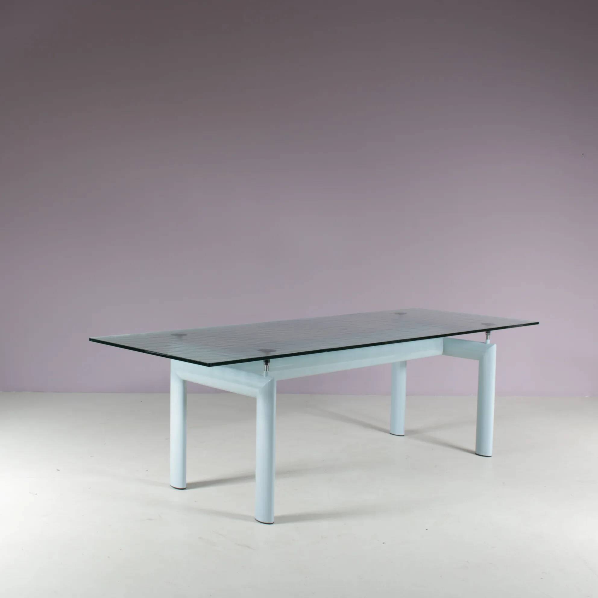 Le Corbusier “LC6” dining table for Cassina, Italy 1980