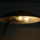 Brass table lamp, model Hillebrand 7613, 1960s