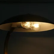 Brass table lamp, model Hillebrand 7613, 1960s