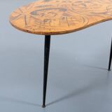 Unique Sculptural Italian Mid-Century side table, 1950’s