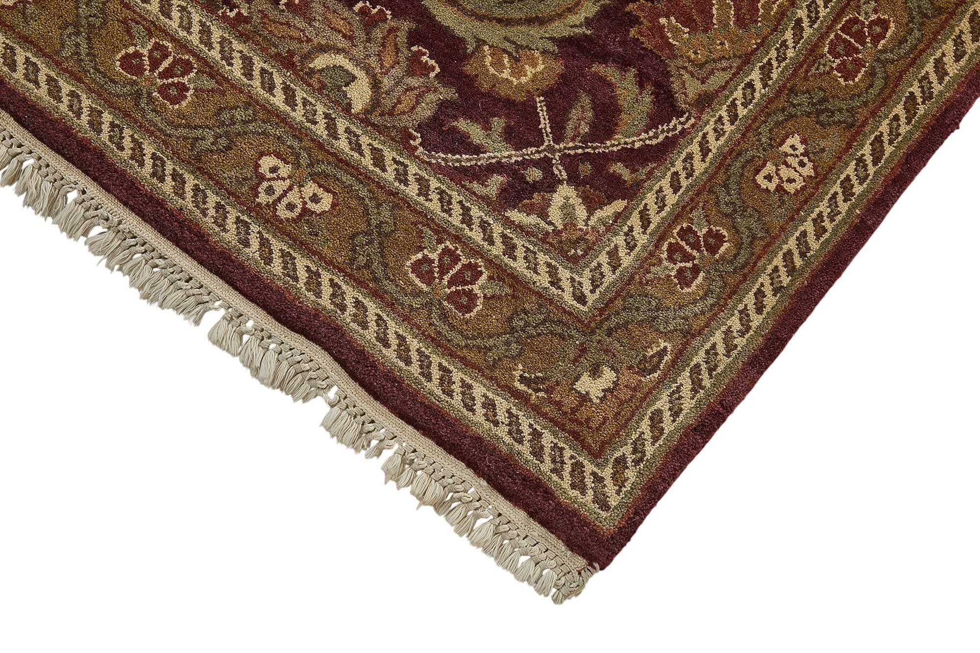 Turkish Handknotted Wool Oushak Rug 117 cm x 296 cm