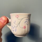 Service à café en porcelaine fine « Laurent » fabrication Italienne