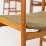 Ensemble de 4 chaises "PP203" par Hans J. Wegner pour PP Møbler