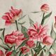 Aquarelle pivoines vintage