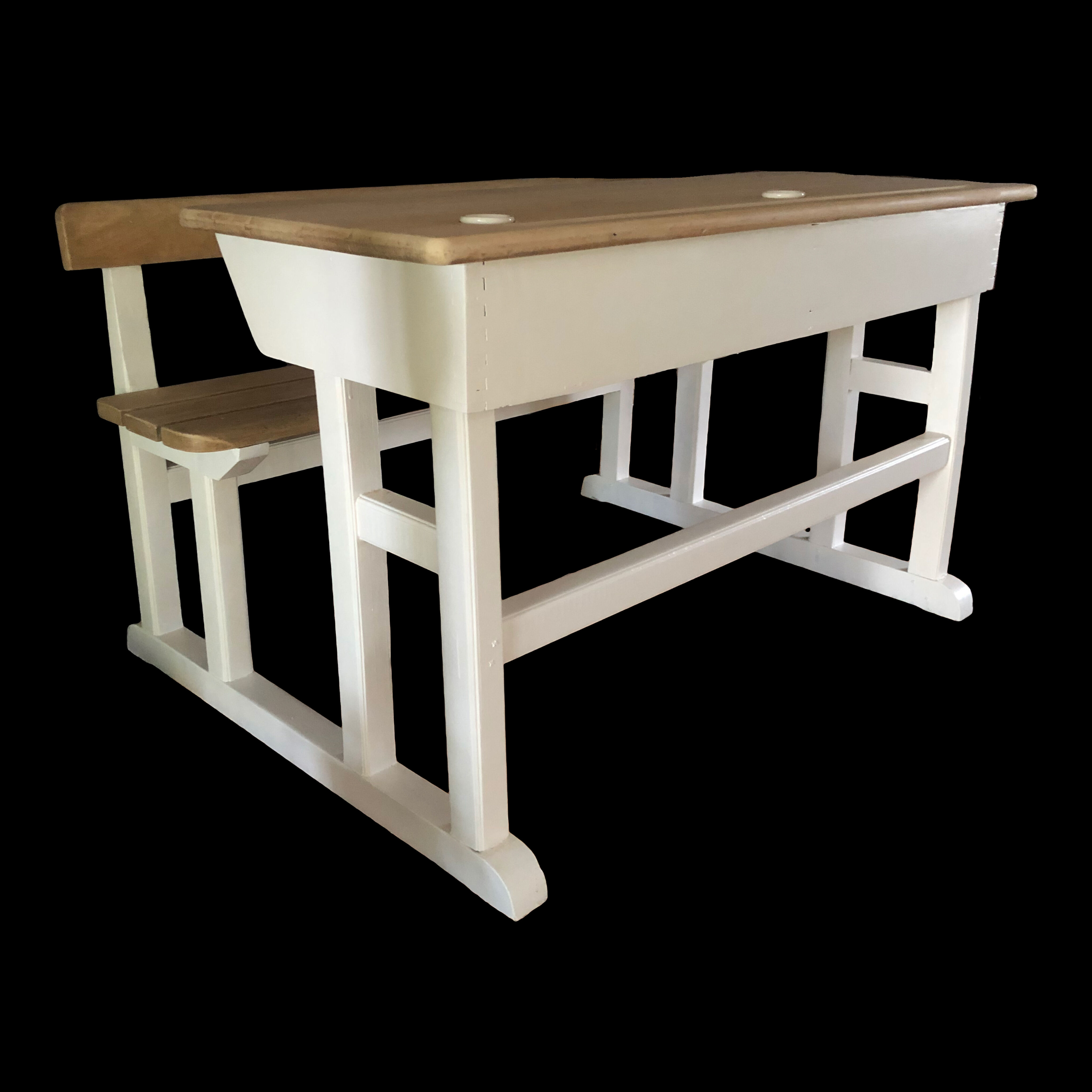 School desk country chic spirit
